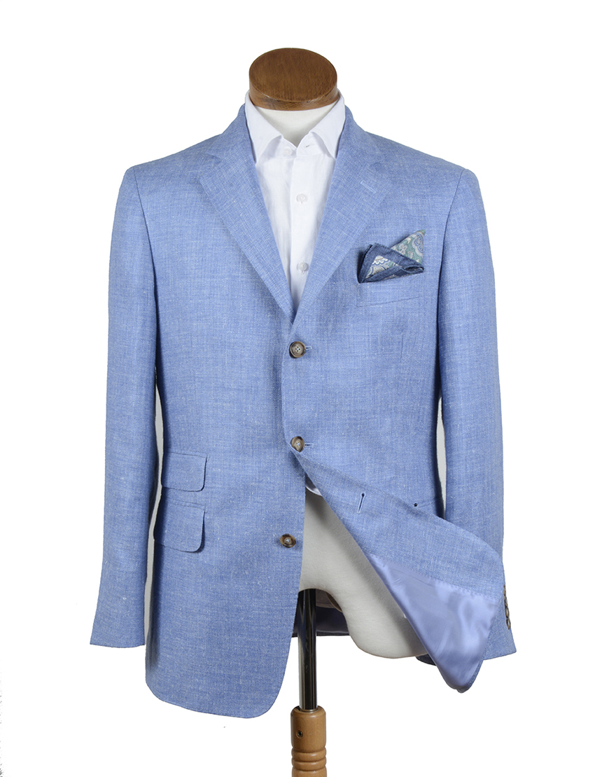 Derby Jacket in Silk Linen